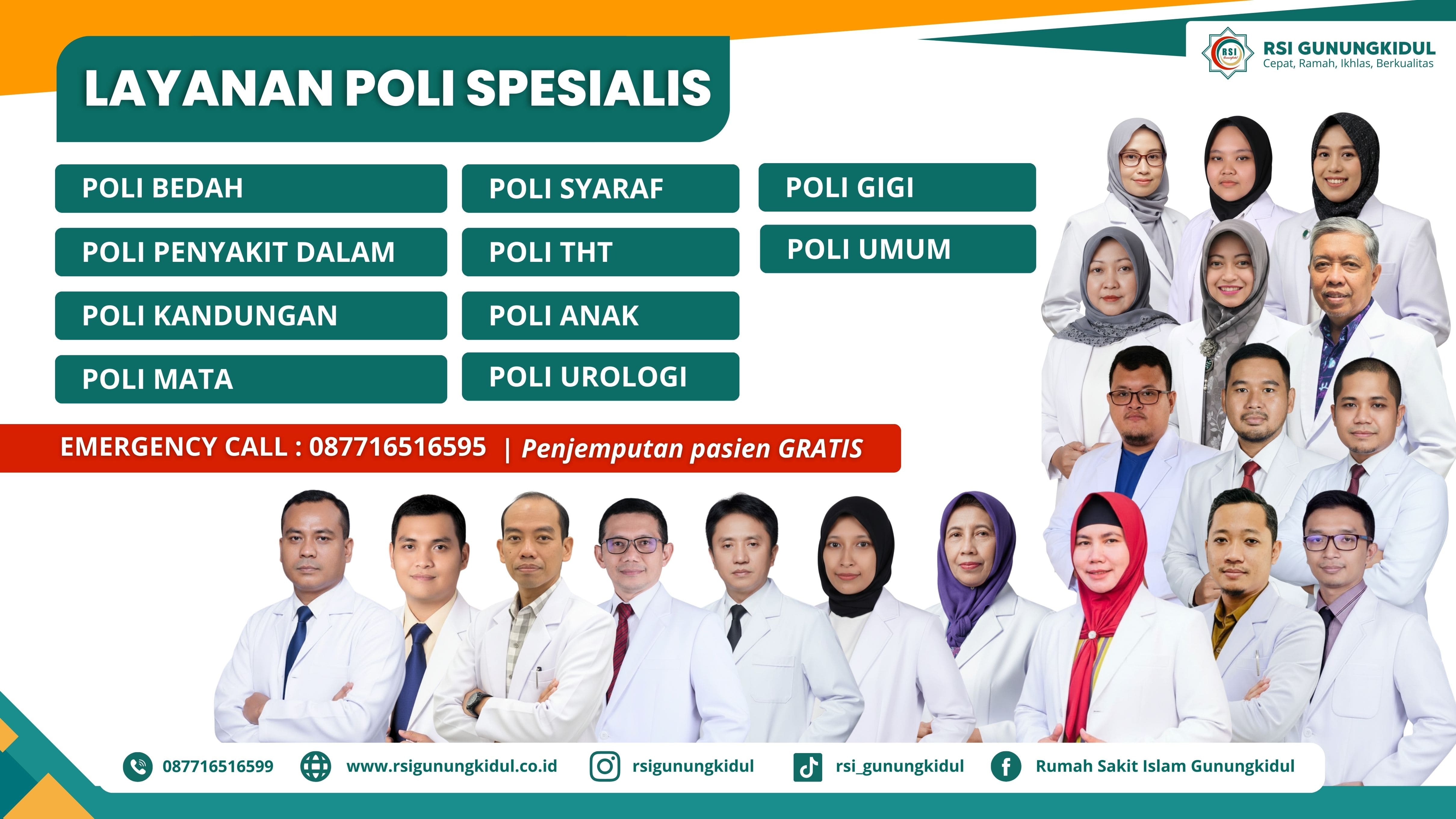 Banner RSI Gunungkidul